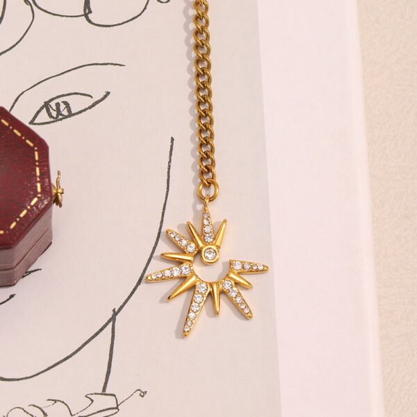 Minimalist Star Pendant Necklace - 图片 3