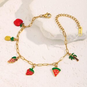 Fruit Charm Necklace