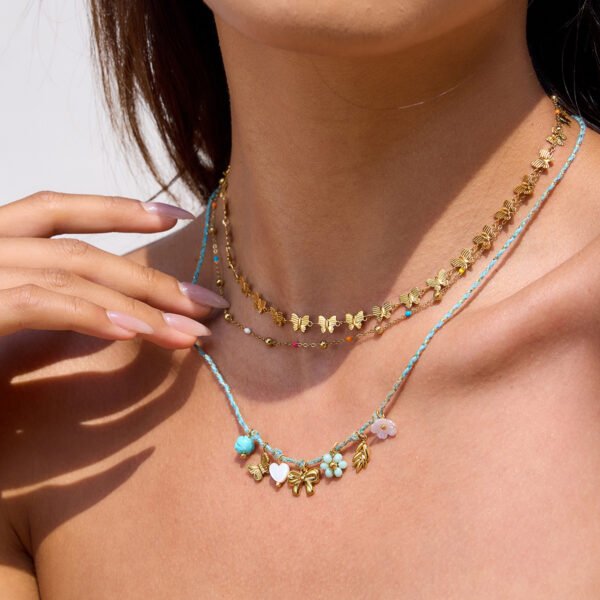 Summer Charm Cord Necklace - 图片 3