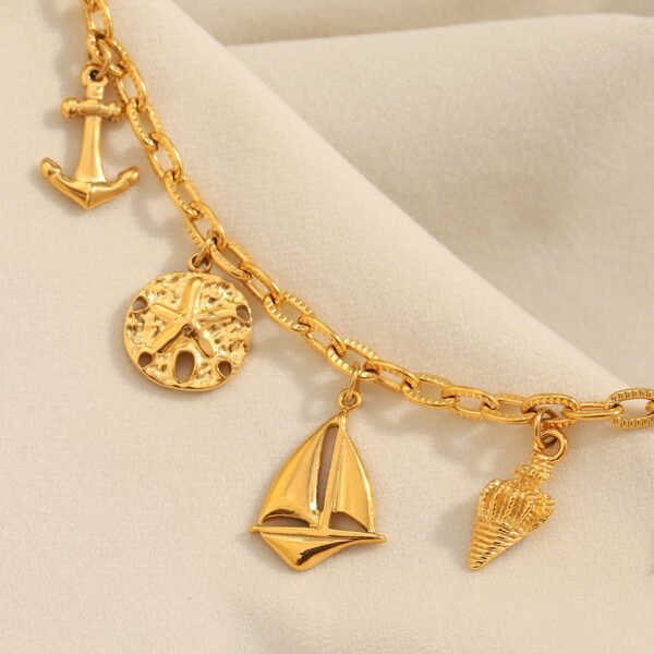 Summer Ocean Charm Bracelet - 图片 2