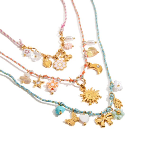 Summer Charm Cord Necklace - 图片 4