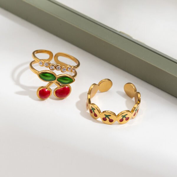 Waterproof Cherry Ring - 图片 8