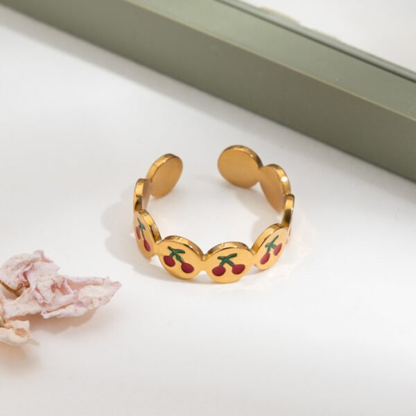 Waterproof Cherry Ring - 图片 6